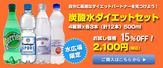 炭酸ダイエットセット　お試し価格2100円