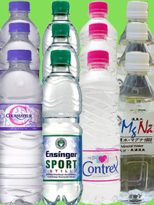 硬水ダイエットセット　4種類x各3本(計12本)500ml