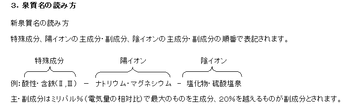 泉質