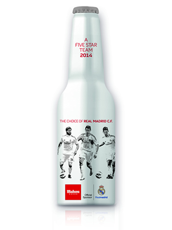 マオウ シンコ エストレージャス レアルマドリード特別限定アルミボトル 330ml 24本 水広場